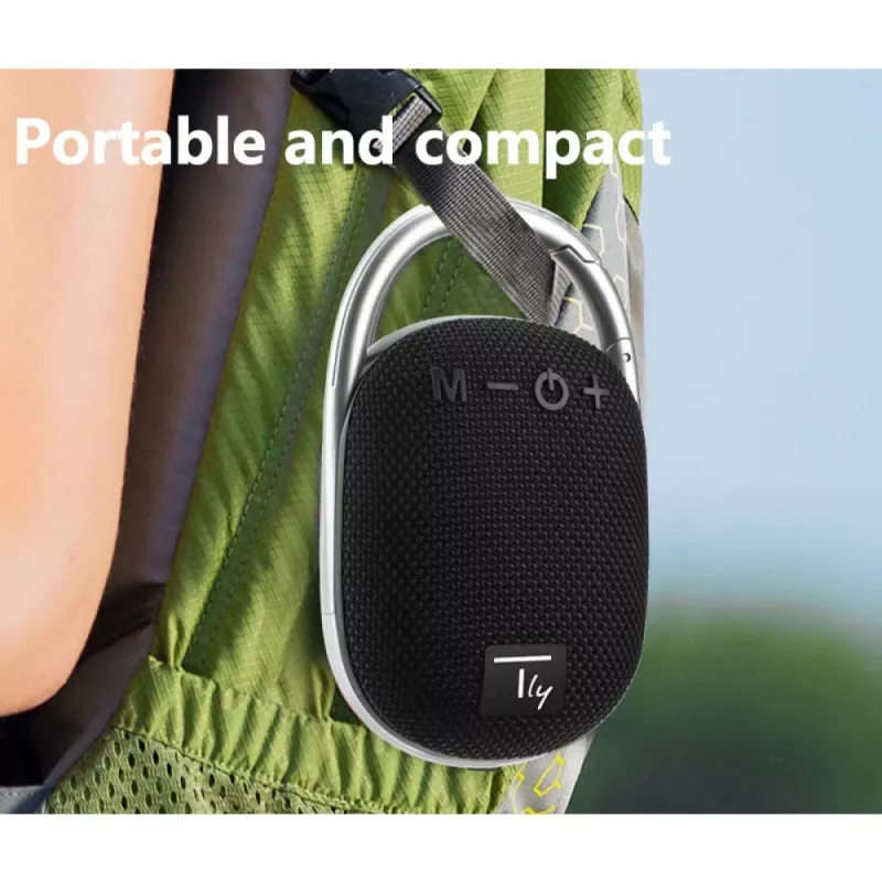 Techly ICASBL321BK kannettava/juhlakaijutin mono kannettava kaiutin musta 5 W