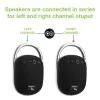 Techly ICASBL321BK kannettava/juhlakaijutin mono kannettava kaiutin musta 5 W