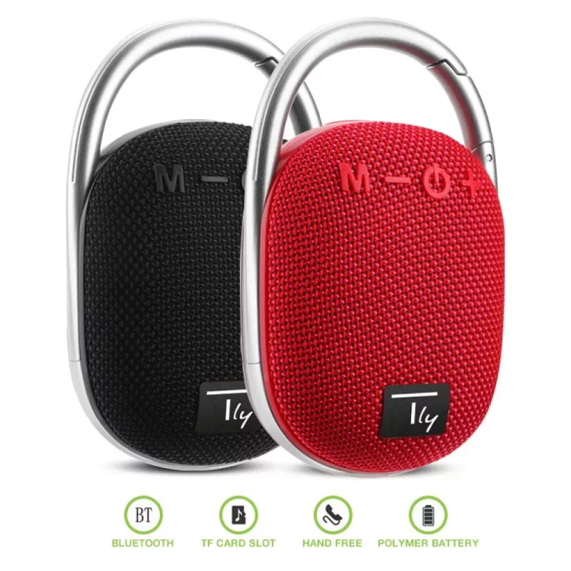 Techly ICASBL321BK kannettava/juhlakaijutin mono kannettava kaiutin musta 5 W