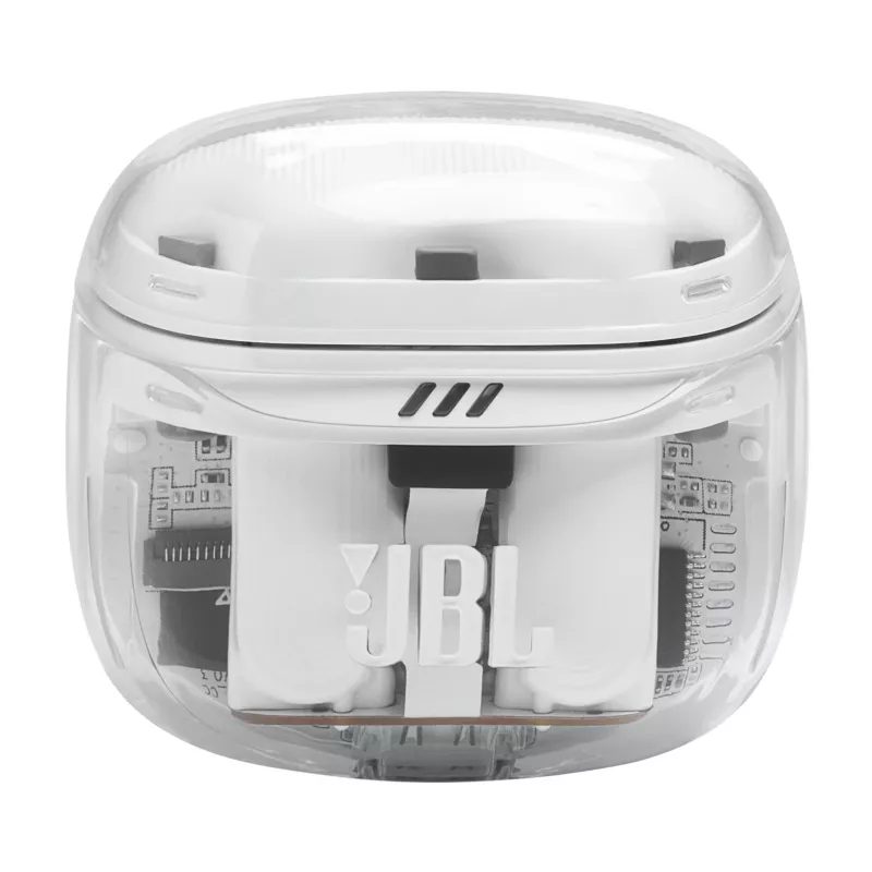 Headset JBL Tune Flex 2 Ghost Edition — True Wireless (TWS) In-Ear, Bluetooth, 20–20000 Hz, valkoinen