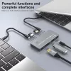 Techly IDATA KVM-DPC8K KVM-kytkin harmaa