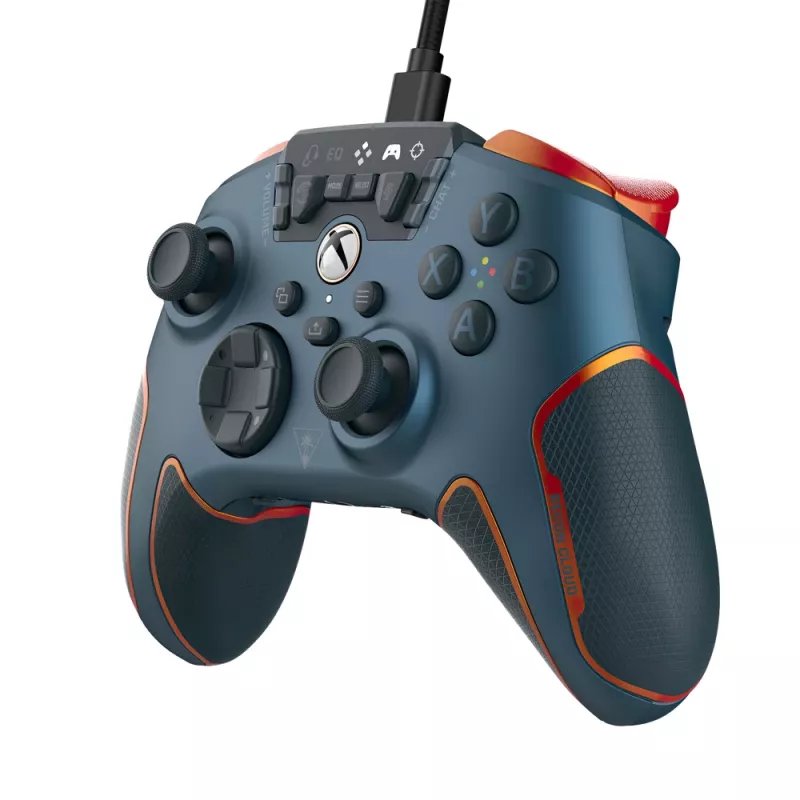 Turtle Beach Recon Cloud sininen, oranssi Bluetooth/USB-peliohjain analoginen / digitaalinen Android, PC, Xbox, Xbox One, Xbox Series S, Xbox Series X