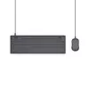 Hama CKM-200 näppäimistö hiiri sisältyy Home/Office USB QWERTZ saksa musta