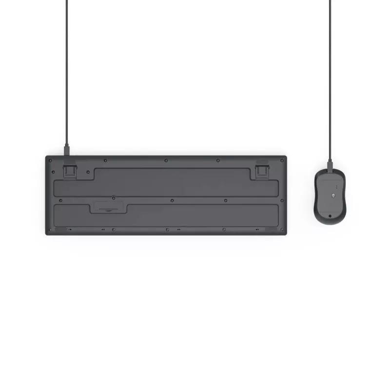Hama CKM-200 näppäimistö hiiri sisältyy Home/Office USB QWERTZ saksa musta
