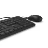Hama CKM-200 näppäimistö hiiri sisältyy Home/Office USB QWERTZ saksa musta