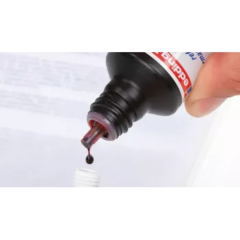 Täyttömuste Edding T-25 -tussiin, punainen muste, 30 ml, yksittäin