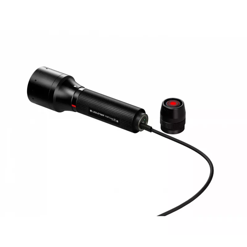 Ledlenser P6R Core QC ladattava taskulamppu, 270 lm, musta