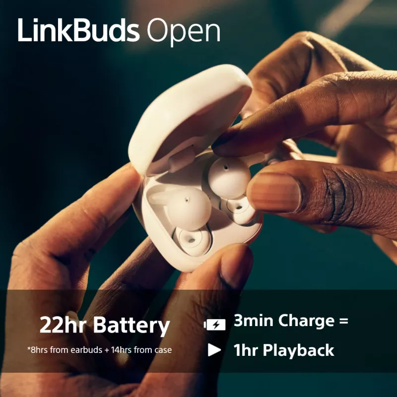 Sony LinkBuds Open WFL910V kuulokkeet/headset langaton in-ear puhelut/musiikki Bluetooth violetti