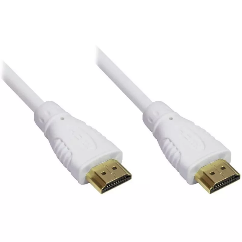 Techly ICOC HDMI-4-100NWT HDMI-kaapeli 10 m HDMI Type-A (standardi) valkoinen