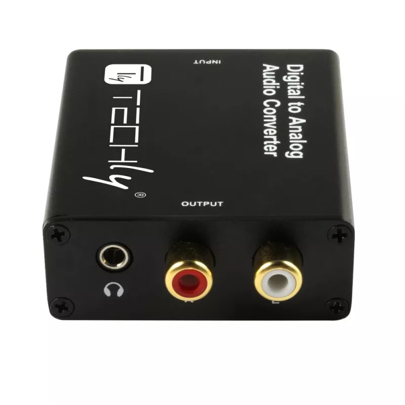 Techly IDATA SPDIF-9 äänimuunnin musta