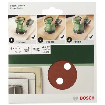 Bosch 2609256A27 5 kpl hiomapaperi