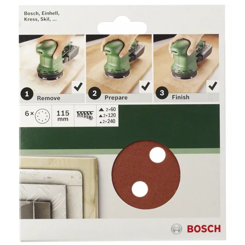 Bosch 2609256A27 5 kpl hiomapaperi