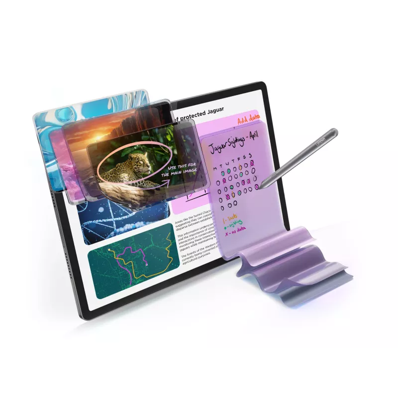 Lenovo Idea Tab Pro Mediatek 128 GB 32,3 cm (12,7'') 8 GB Wi-Fi 6E (802.11ax) Android 14 harmaa