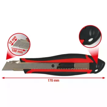 Katkoteräveitsi KS Tools 907.2135 paino 81 g