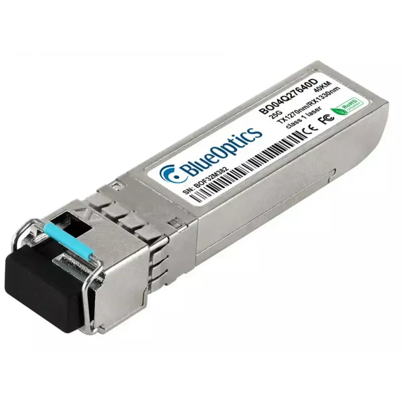 SFP28 lähetin-vastaanotinmoduuli BlueOptics BO04Q33610DIN 25000 Mbit/s