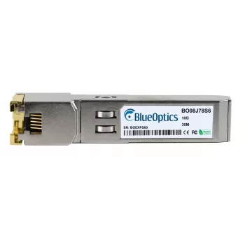 BlueOptics BO08J78S6IN SFP+-lähetinvastaanotin, 10GBASE-T, RJ45, 30 m, teollinen