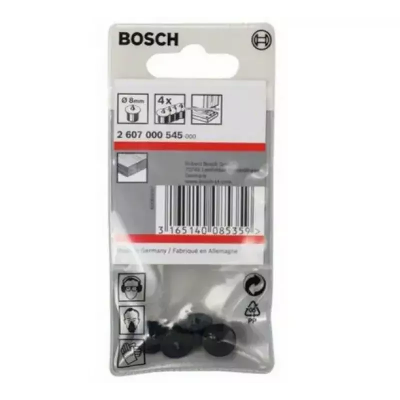 Bosch poranterä 2 607 000 545 musta 8 mm halkaisija 4 kpl