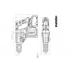 Poravasara Metabo KH 18 LTX BL 28 Q 1000 RPM SDS Plus