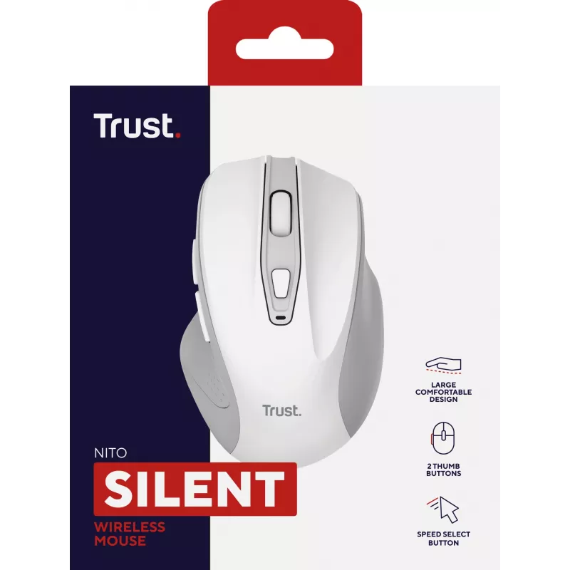 Trust Nito hiiri yleinen oikeakätinen RF Wireless optinen 2200 DPI