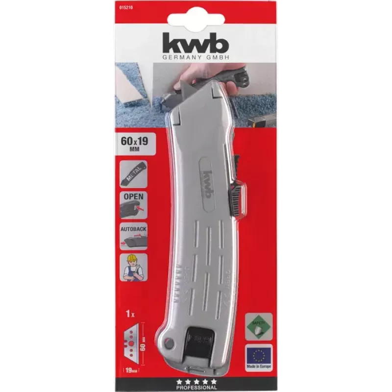 KWB 015210 Profi turvaveitsi puolisuunnikasterällä, 173 mm