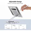Techly 8-in-1 USB-C-keskitin telakointiasema tablettiteline
