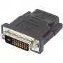 Renkforce 1404076 HDMI-DVI-adapteri, HDMI-naaras – DVI-D-uros 24+1-napainen, musta