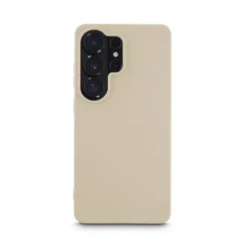 Hama 00016031 Fantastic Feel -suojakuori Samsung Galaxy S26 Ultra -puhelimelle, beige