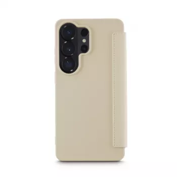Folio-puhelinkotelo HAMA Fantastic Feel Galaxy S26 Ultra, 17,5 cm (6,9 tuumaa), beige, 2 korttipaikkaa