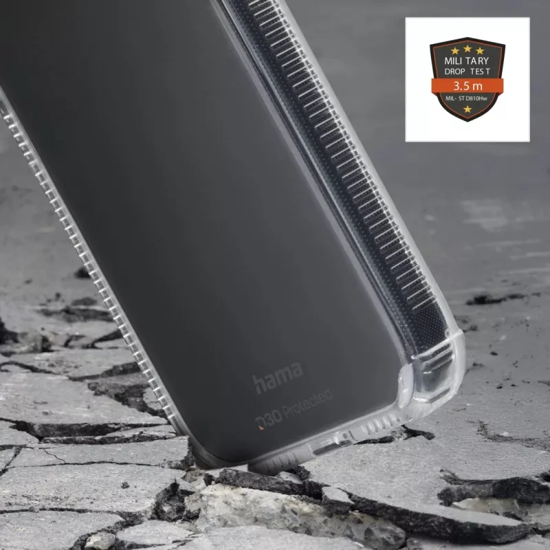 Hama Extreme Protect 00016014 suojakuori Samsung Galaxy S26+ -puhelimelle, läpinäkyvä