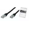 Verkkokaapeli ShiverPeaks BS75111-S 1 m Cat5e F/UTP musta