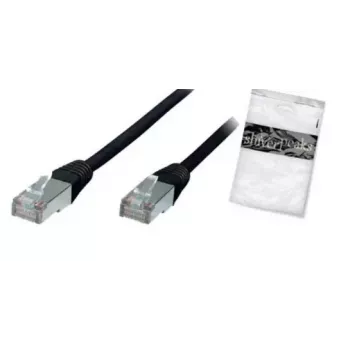 Verkkokaapeli ShiverPeaks BS75111-S 1 m Cat5e F/UTP musta