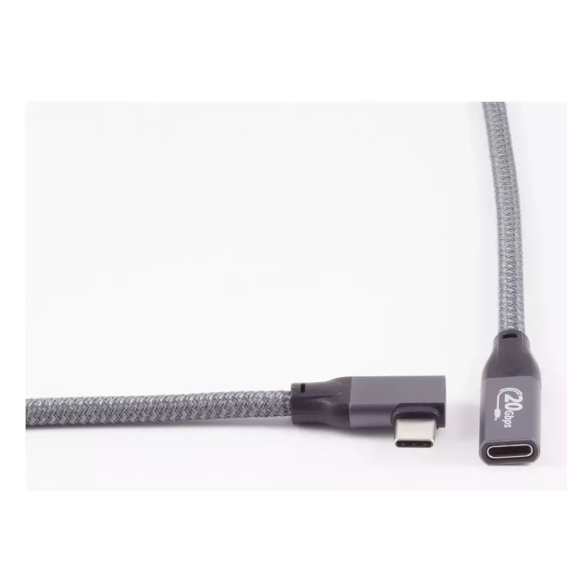USB-kaapeli ShiverPeaks BS13-56150 1,5 m USB 3.2 Gen 2x2 harmaa