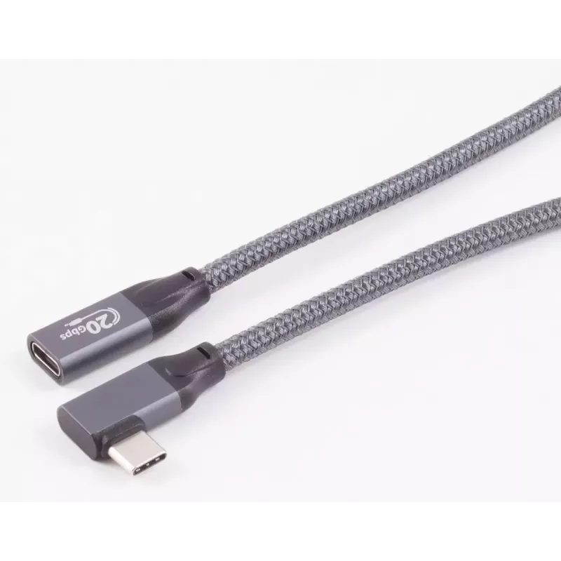 USB-kaapeli ShiverPeaks BS13-56150 1,5 m USB 3.2 Gen 2x2 harmaa