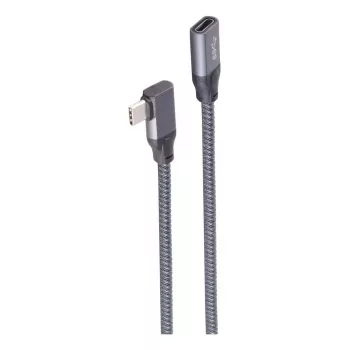 USB-kaapeli ShiverPeaks BS13-56150 1,5 m USB 3.2 Gen 2x2 harmaa