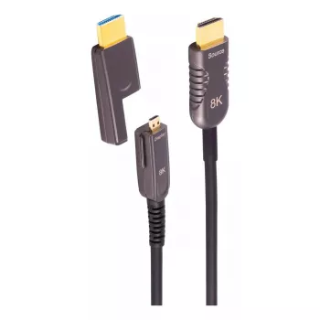 HDMI-kaapeli ShiverPeaks BS30-52495 40 m HDMI Type-A Type-D 2.1 48 Gbit/s