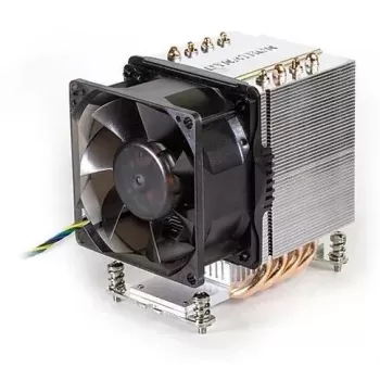 Cooler Dynatron R-27 prosessori 8 cm alumiini musta