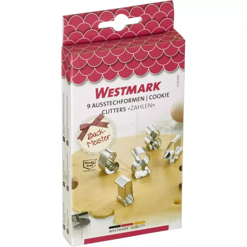 Piparkakkumuotti Westmark 35382260 — ruostumaton teräs, pyöreä/määrittämätön muoto