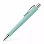 Kuulakärkikynä Faber-Castell 241105 Clip-on sisäänvedettävä, sininen muste, erittäin leveä kärki, 1 kpl