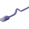 Litteä patch-kaapeli Goobay CAT 6 2 m U/UTP violetti