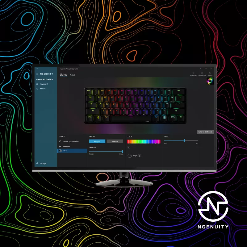 HyperX Alloy Origins 60 – mekaaninen pelinäppäimistö – HX Red