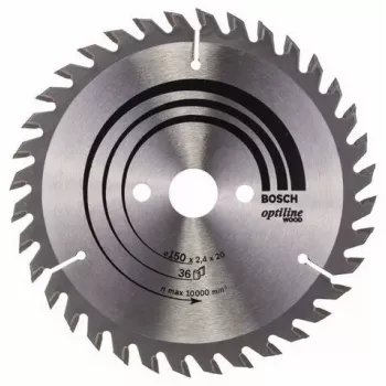 Pyörösahanterä Bosch 2 608 640 593 15 cm puu
