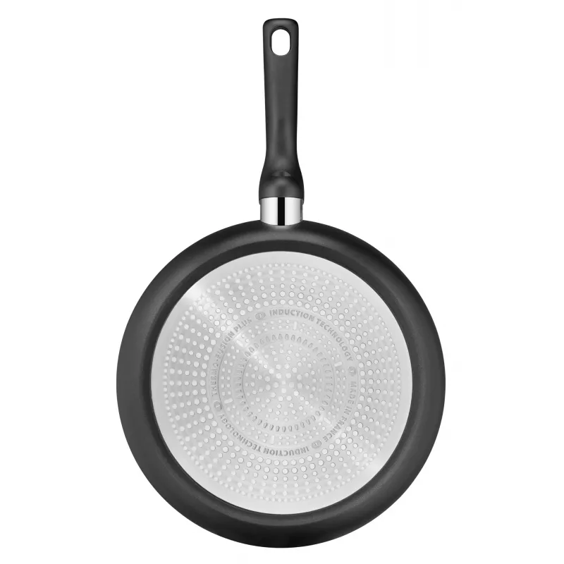 Tefal Hard Titanium Pro G28990 paistinpannusarja, 2 kpl, titaanipinnoite, alumiini, induktio, 175°C, musta
