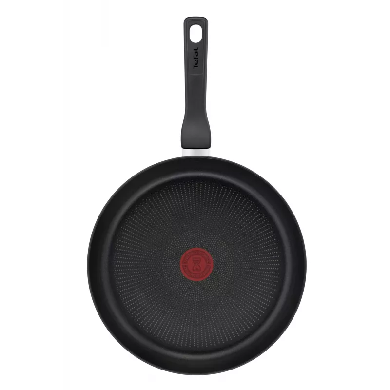 Tefal Hard Titanium Pro G28990 paistinpannusarja, 2 kpl, titaanipinnoite, alumiini, induktio, 175°C, musta