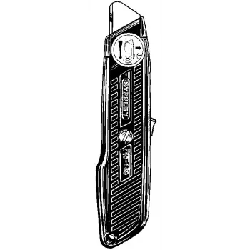Turvaveitsi Stanley 155 mm jousipalautuksella