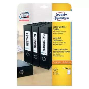 Liimaton tulostintarra Avery C32266-25