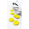 SIGEL WM002 ruoka-/tapahtumamerkit, keltaiset, 100 kpl