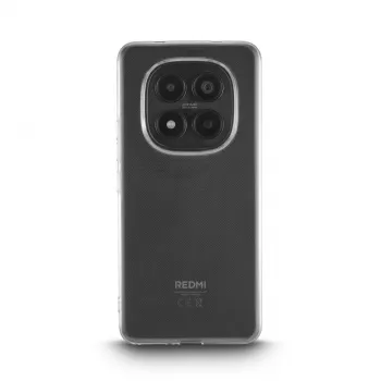 Hama Always Clear puhelimen suojakuori Xiaomi Redmi Note 15 Pro 4G -puhelimelle, läpinäkyvä