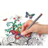 Staedtler Pigment Liner 308 kuitukärkikynä, 0,5 mm, 6 kynän kotelo