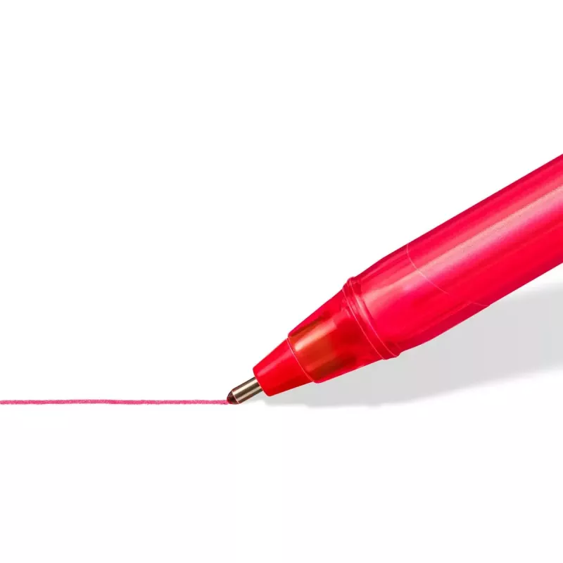 Klipsikiinnitteinen sisäänvedettävä kuulakärkikynä Staedtler Ball 4320 monivärinen 10 kpl