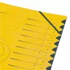 Herlitz easyorga lajittelukansio A4, 12 lokeroa, keltainen